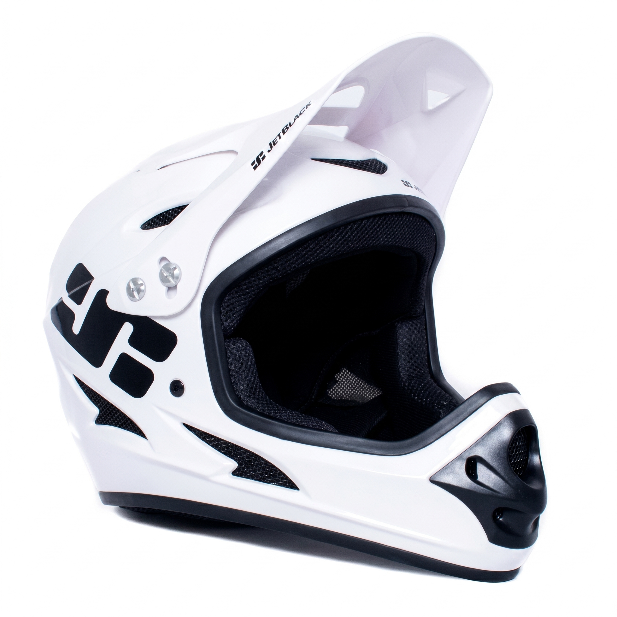 Jetblack Comp 2.0 Fullface Helmet White – 99 Bikes
